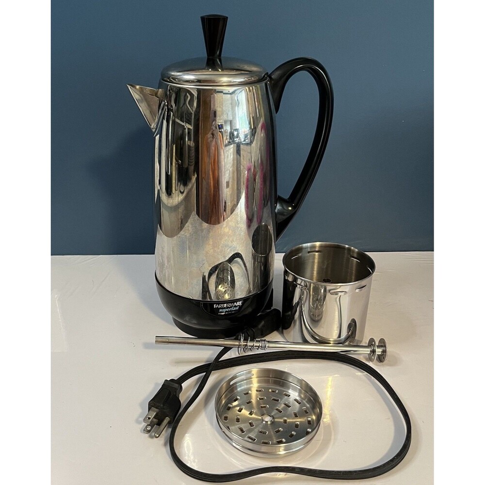 Farberware Superfast FCP412-A Fully Automatic 12 cup Coffee Percolator Tested